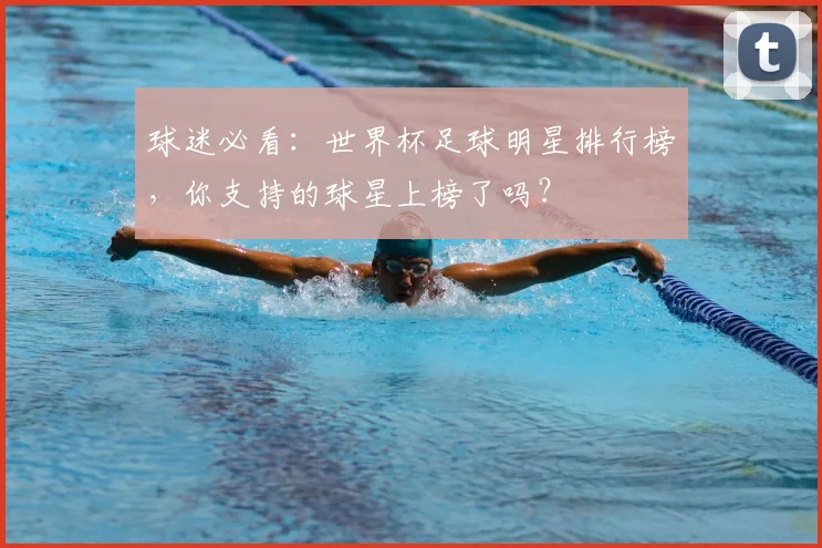 球迷必看：世界杯足球明星排行榜，你支持的球星上榜了吗？