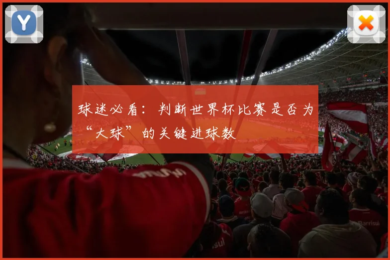 球迷必看:判断世界杯比赛是否为“大球”的关键进球数